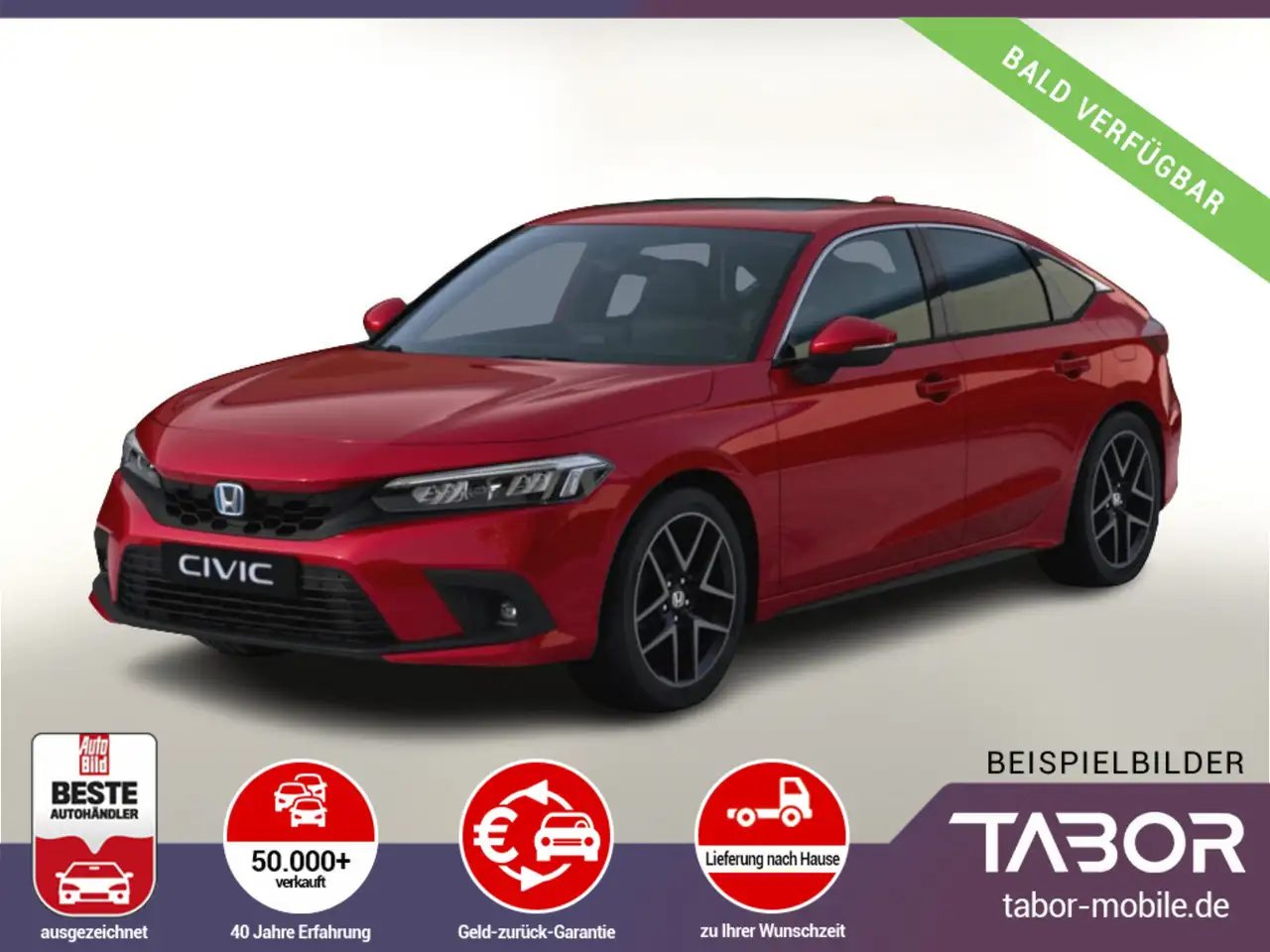 Civic184 CVT Advance Nav Leder Pano Bose SHZ
