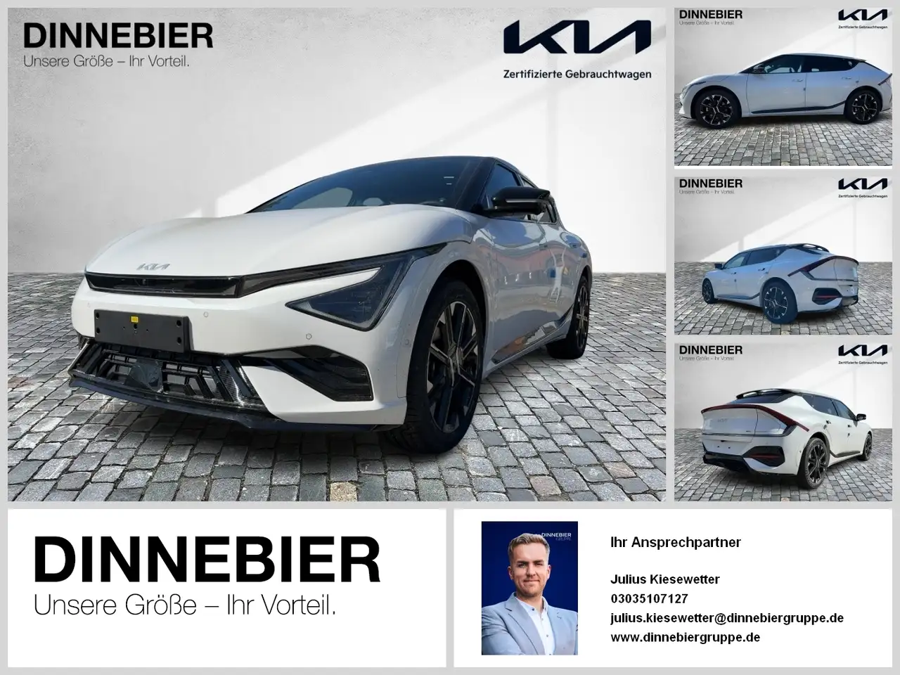 EV6GT Line LED+Navi+360°Kamera+ 4xSHZ+eleSitze