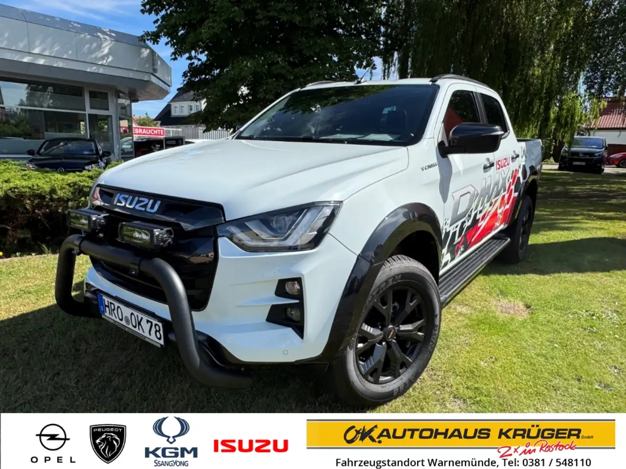D-MaxV-Cross Tuning Spurverbreiterung LED Zusatzscheinw