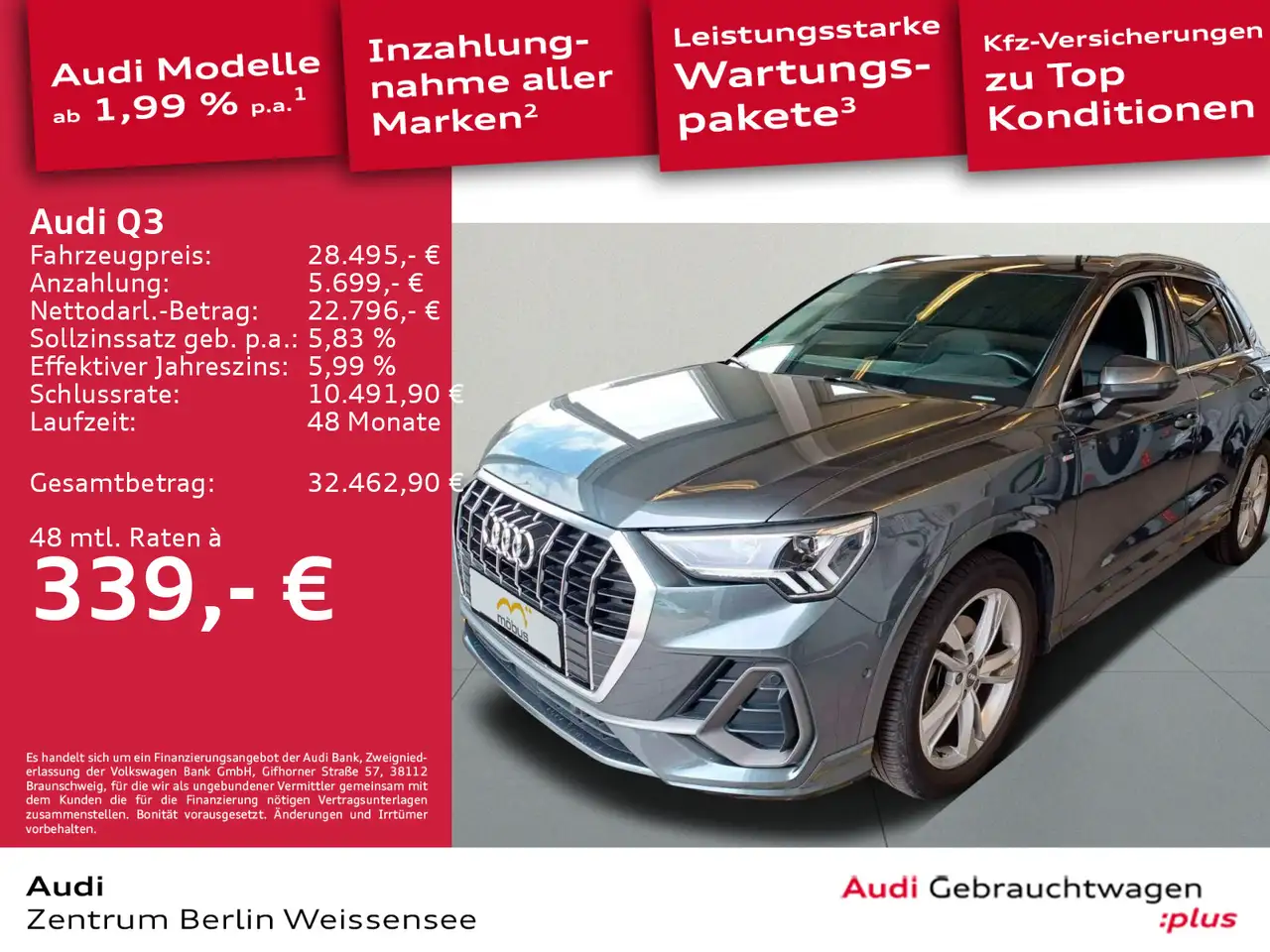 Q335 TFSI S-TRO*S-LINE*LED*NAVI*RFK*SHZ*VC*PDC*