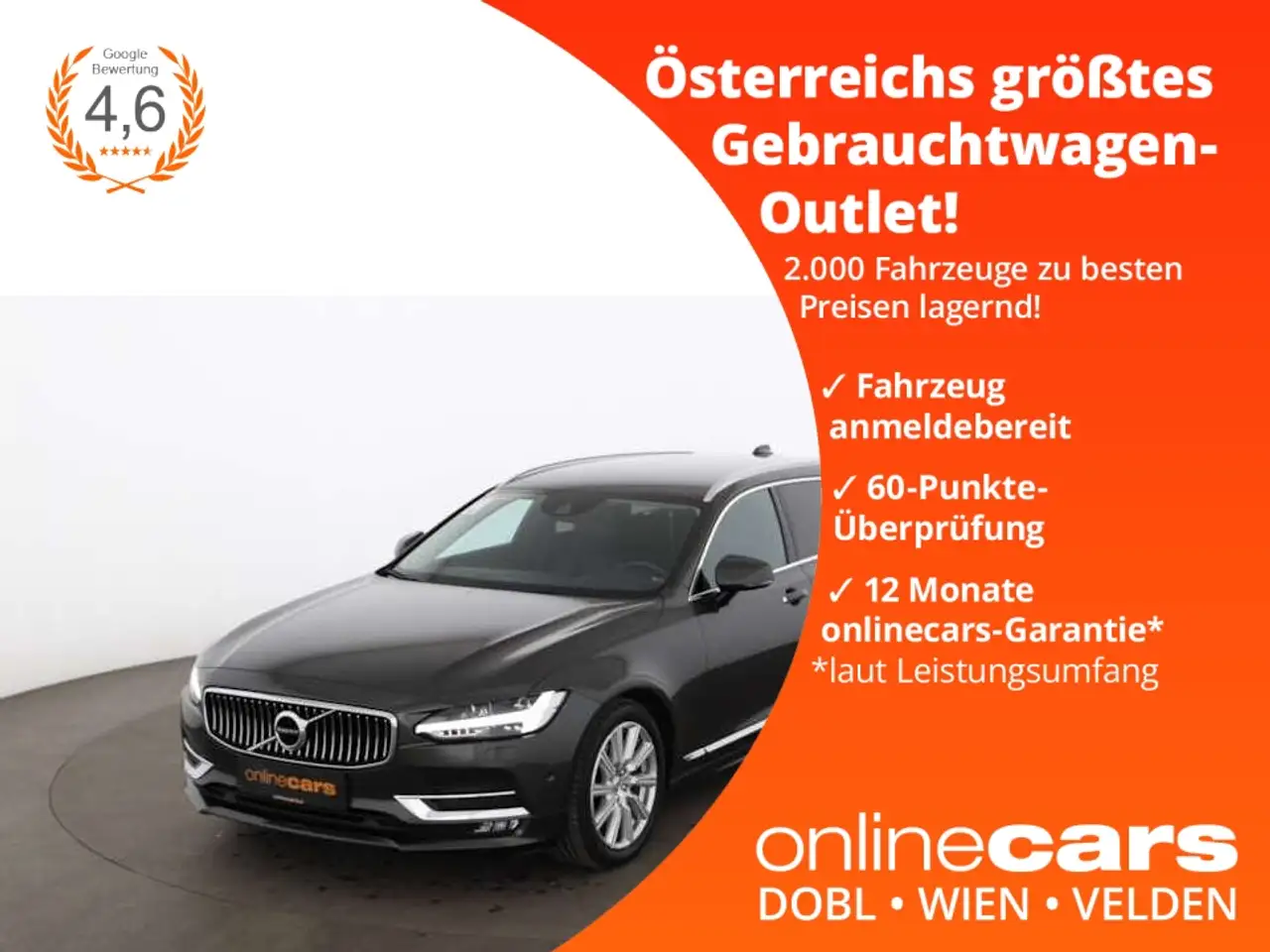 V90Kombi D4 Inscription AWD Aut LED STANDHZG NAV