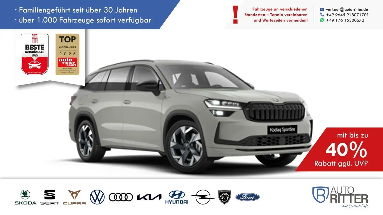 KodiaqSportline ACC|HuD|Stand-Hzg|AHK|RFK|PA...