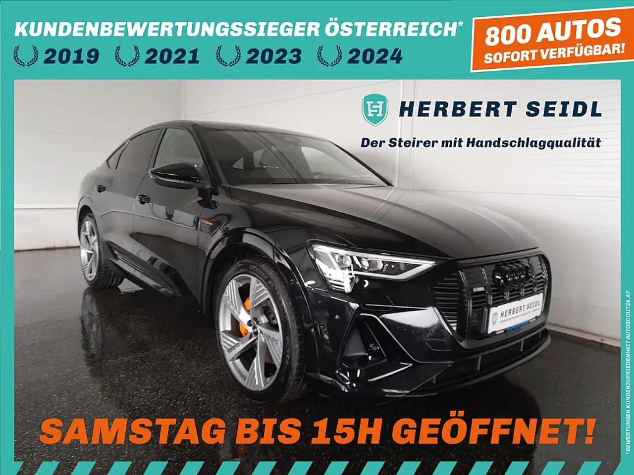 e-tronSB 55 quattro S-LINE *NP: € 107.461,- / 22 ZOLL...