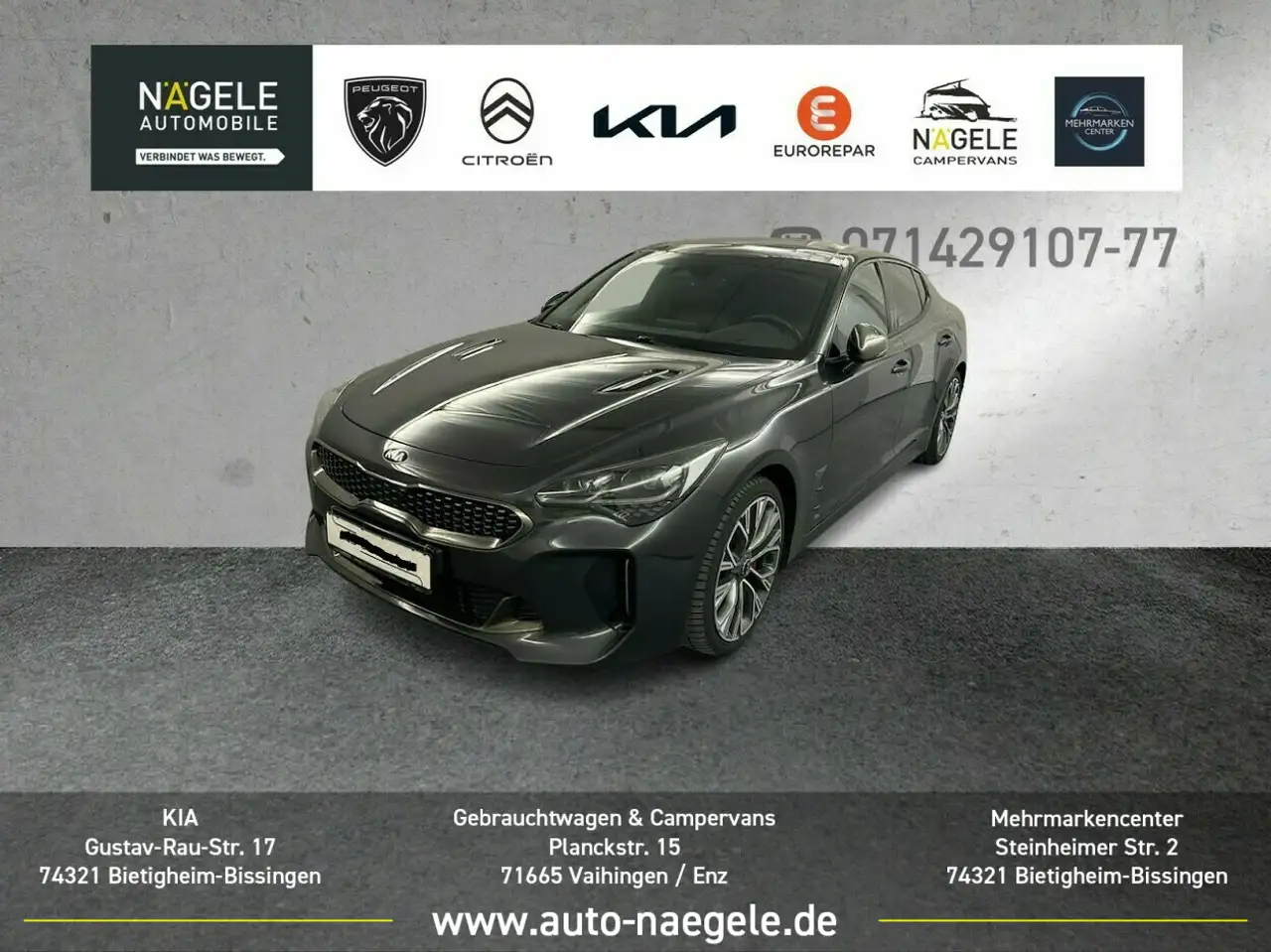 StingerStinger GT 3.3 T-GDI 4WD|Alcantara+Glasdach+HUD