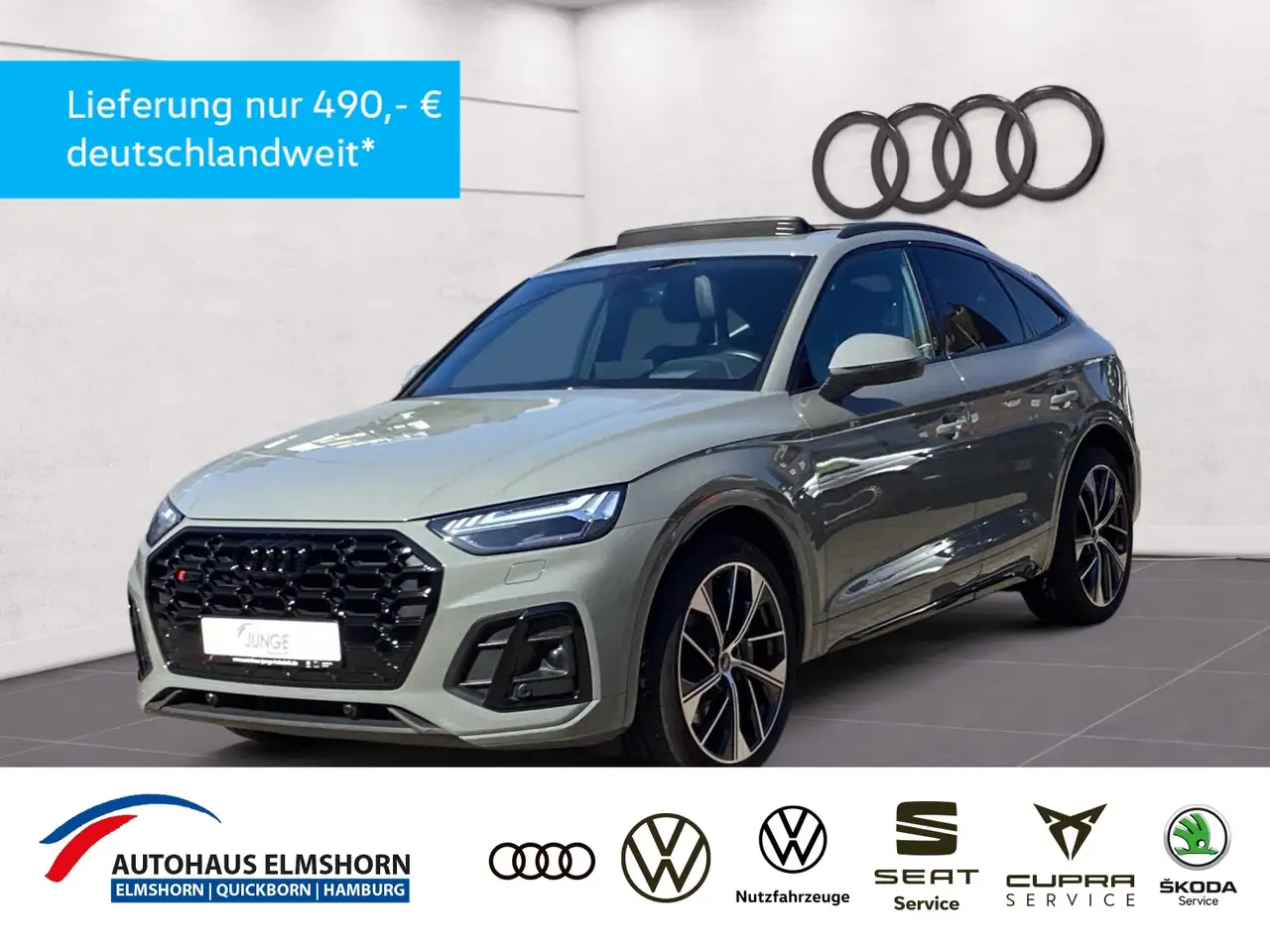 SQ5Sportback TDI tipt. PANO AHK HEAD MATRIX ACC MEMO