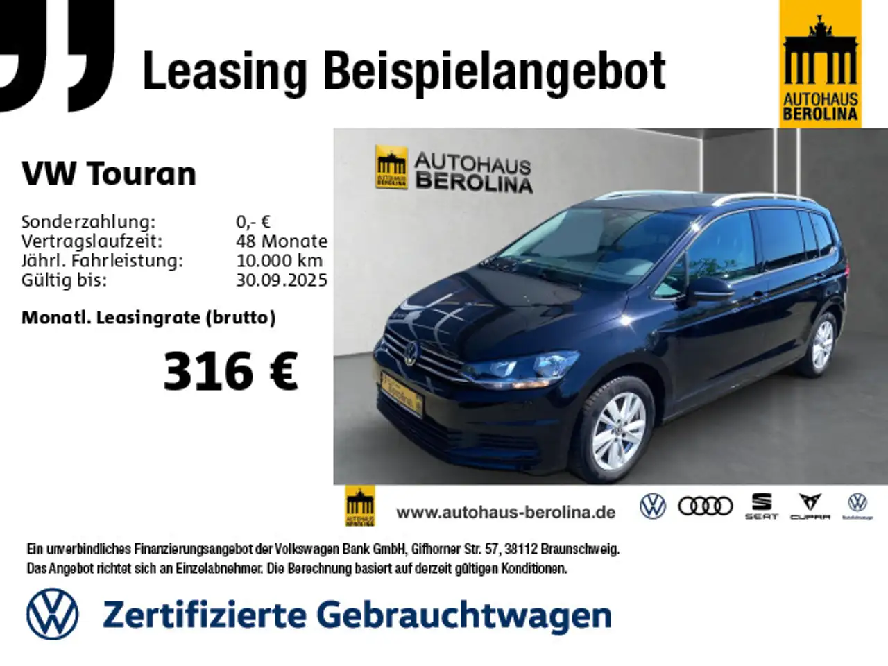 Touran1.5 TSI Comfortline DSG *7-Sitzer*AHK*