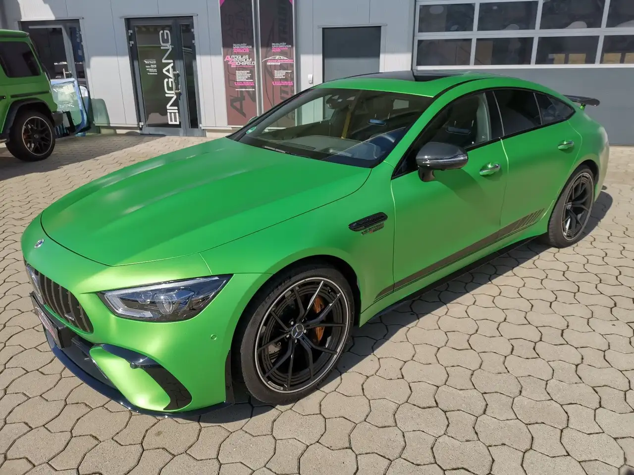 AMG GT4-trg. 63 S E Sonderedition Green