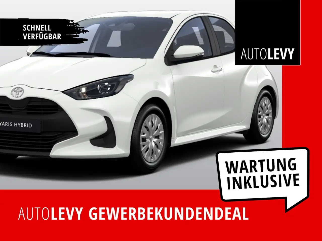 YarisHybrid Business **Inkl.Wartung**+Sofort!