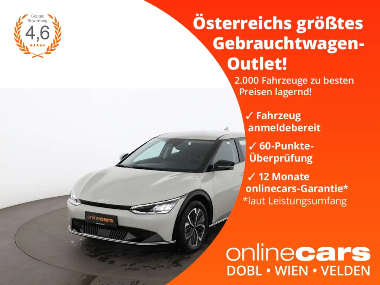 EV6Elektro 77,4kWh Aut LED RADAR NAV LEDER R-CAM