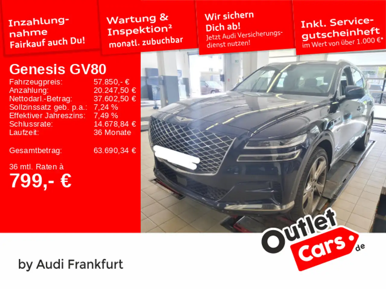 GV80Genesis GV80 2.5 T Sport AWD 5-Sitzer LED L