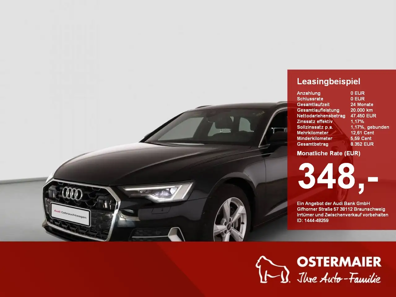 A6Avant ADVANCED 45 TFSI 265PS AHK.KAMERA.MATRIX.LM1