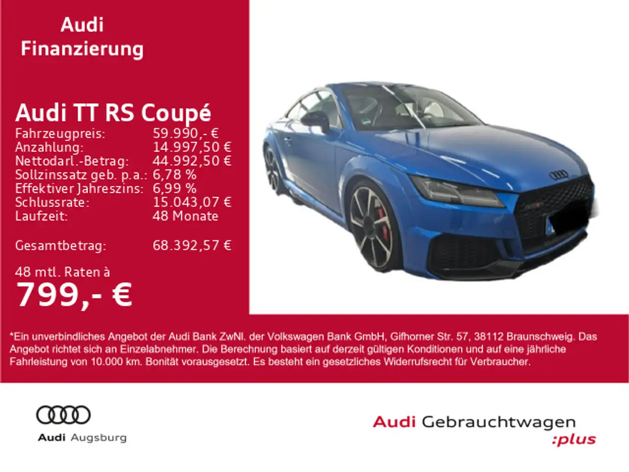 TT RS2.5 TFSI qu. *VIRTUAL**NAVI*LED*20''