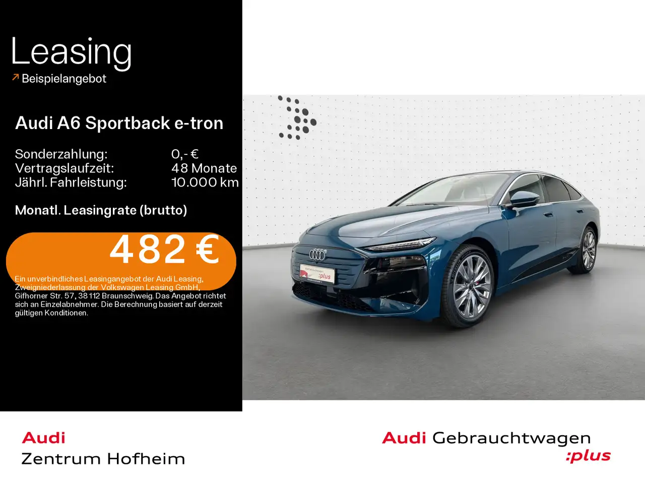 A6 e-tron*LED*Virtual*Navi*MMI Beifahr