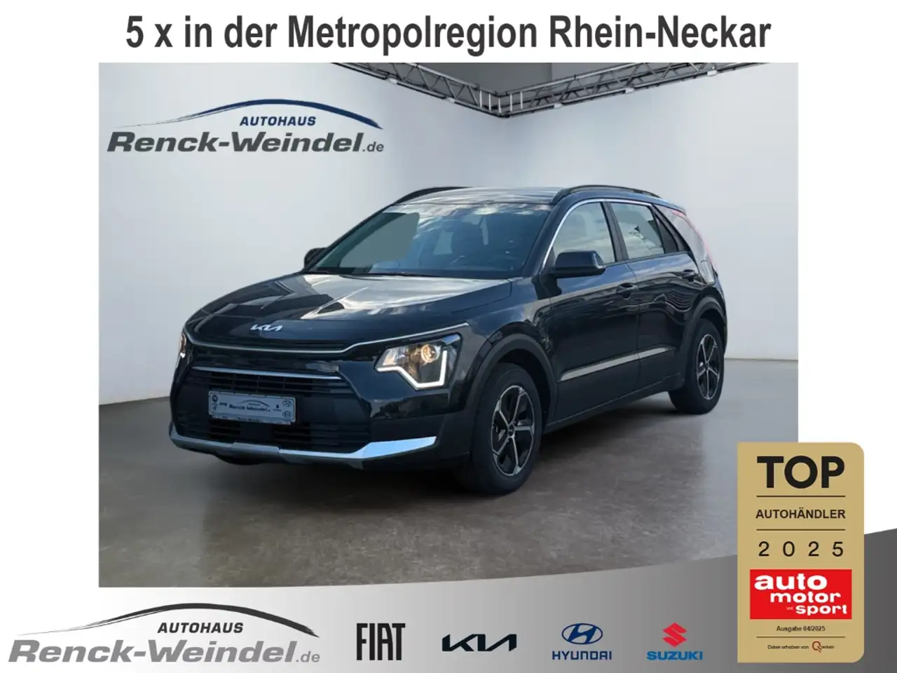 NiroHybrid Edition 7 1.6 HEV Klimaautom Navi Rückfahrk