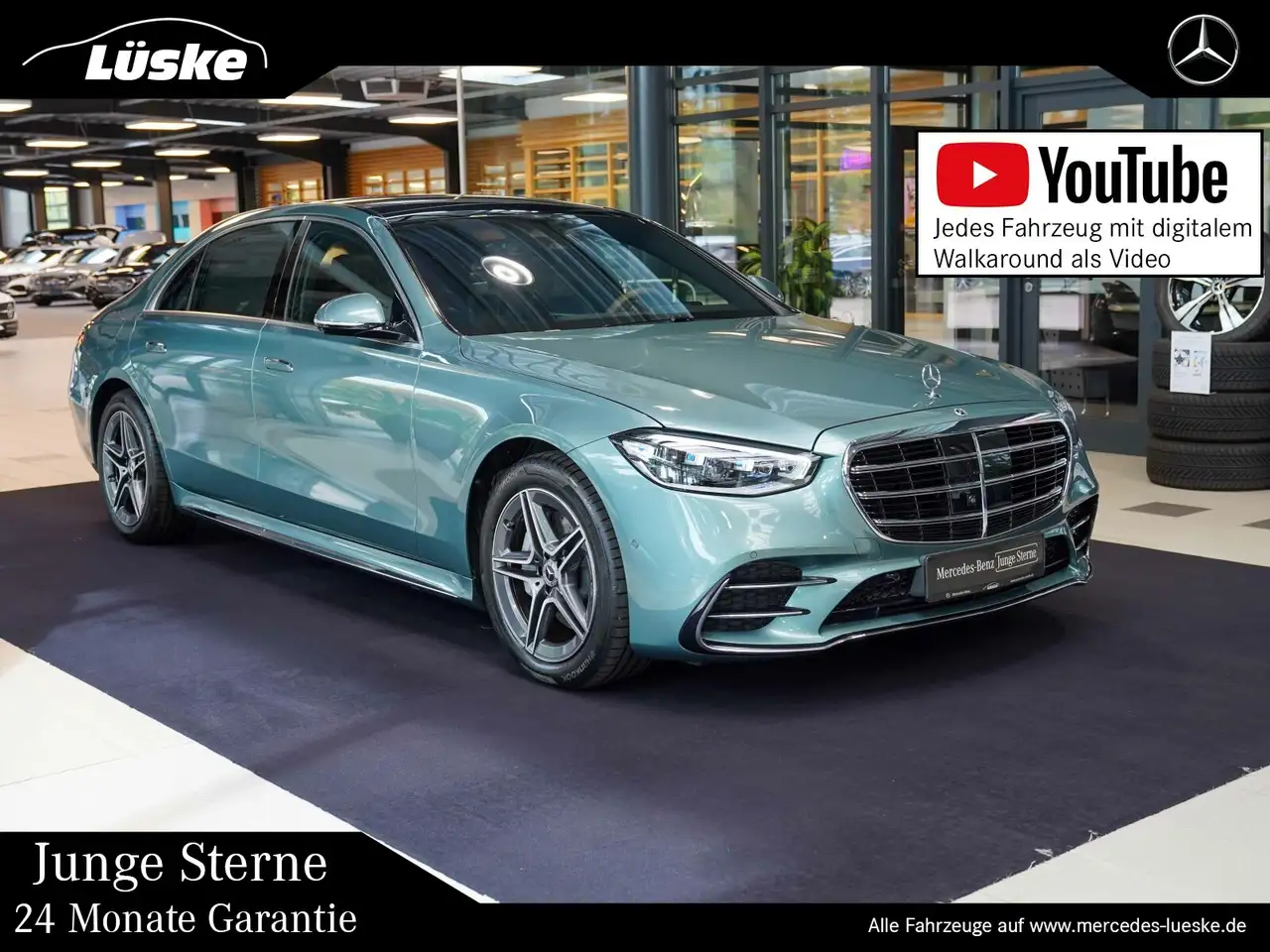 S 500S 500 4M L AMG Line nussbraun verde Exklusiv HUD
