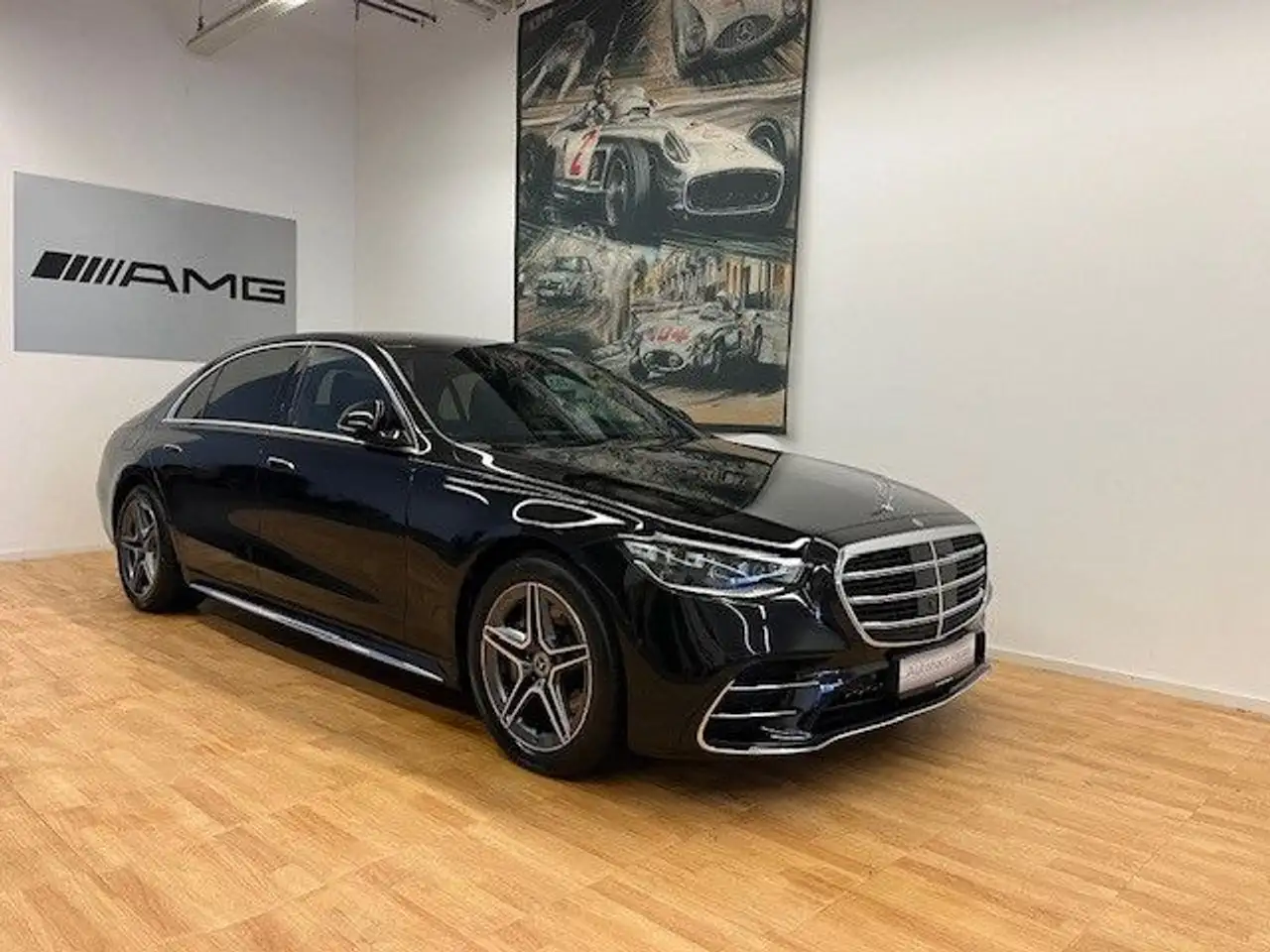 S 580e lang long AMG-Line Sound Pano Chauffeur