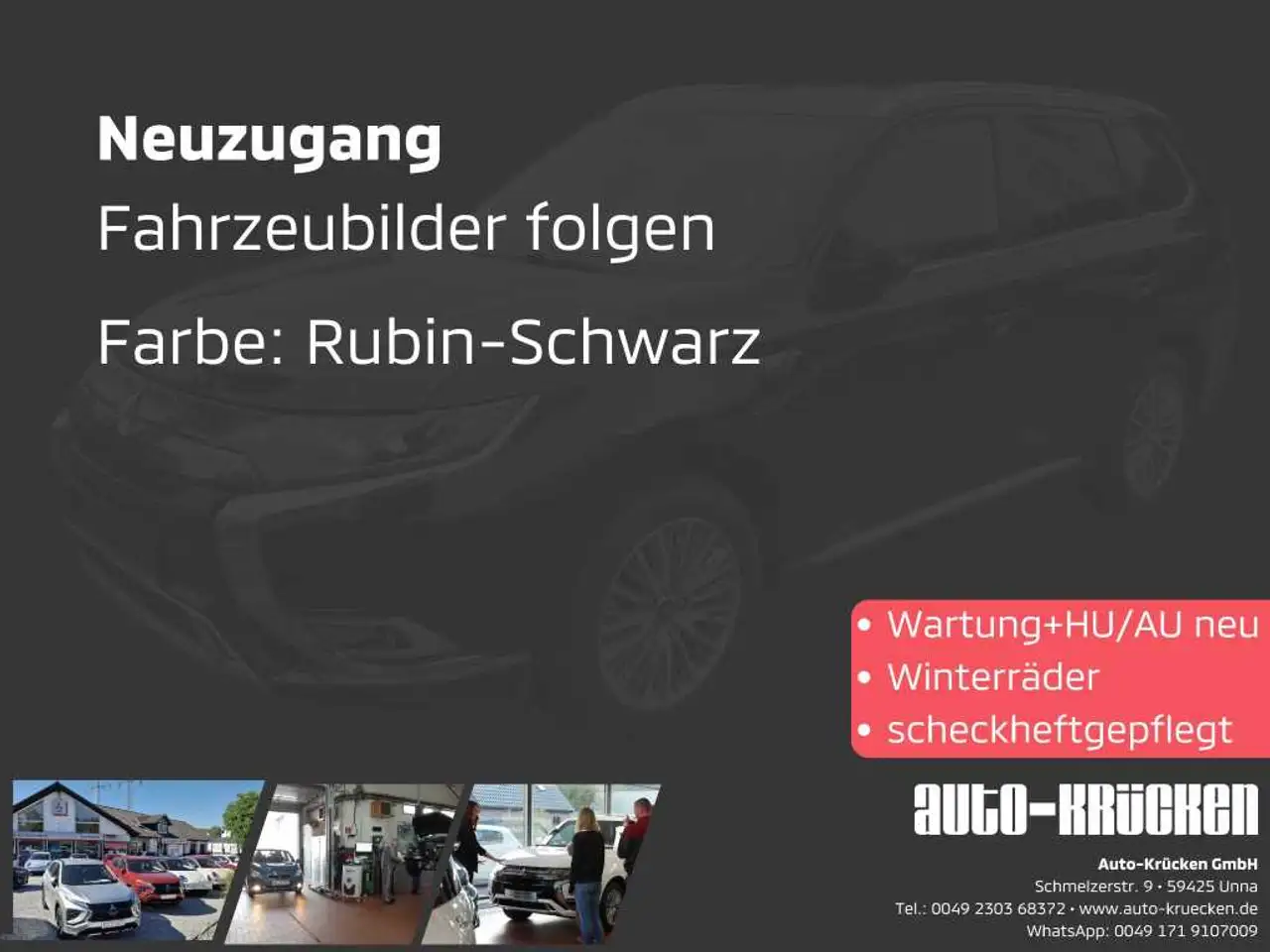 OutlanderPHEV TOP AHK - S+W Räder - Garantie bis 11/2028
