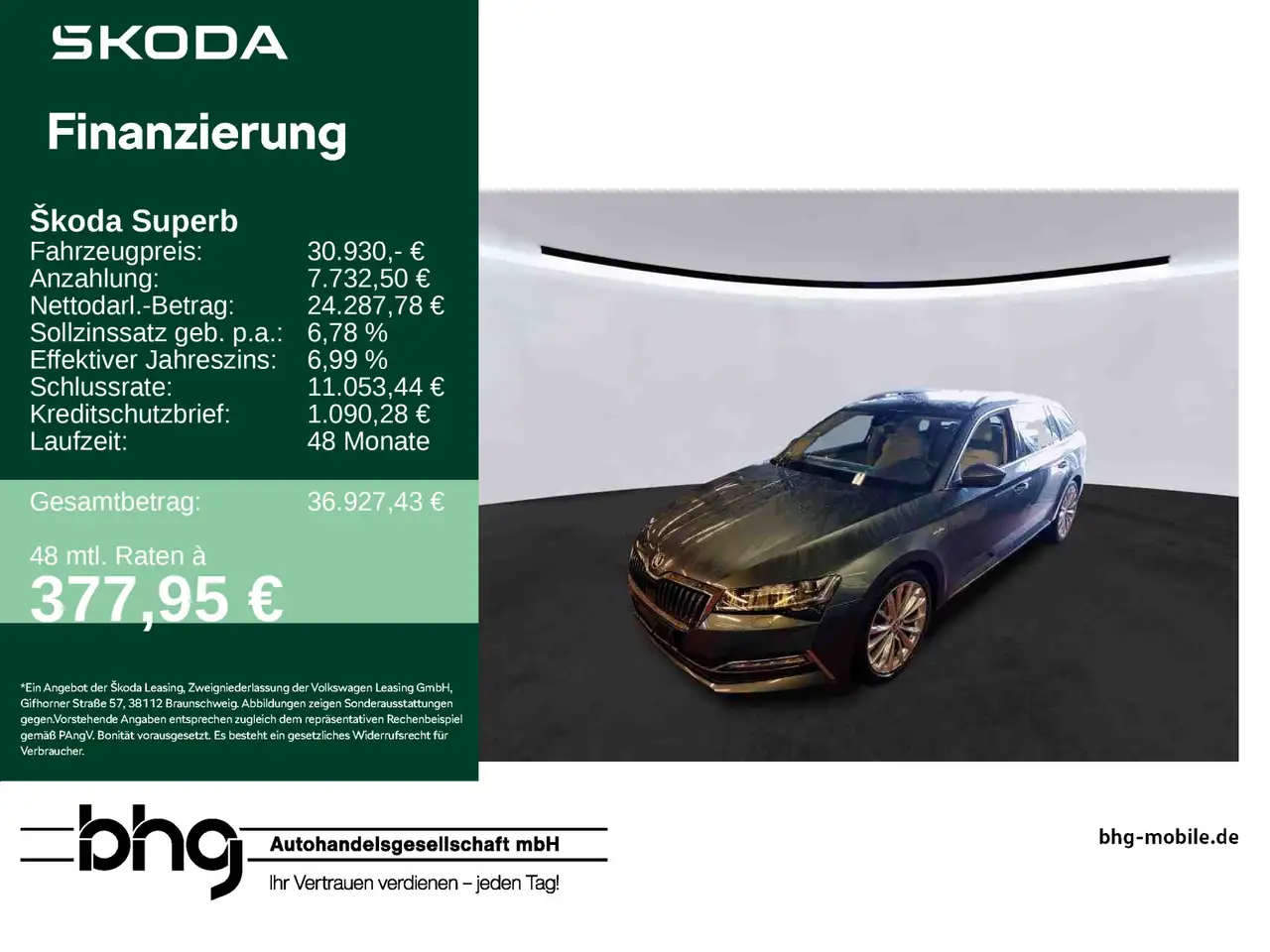 SuperbCombi 2.0 TSI DSG L&K 4x4