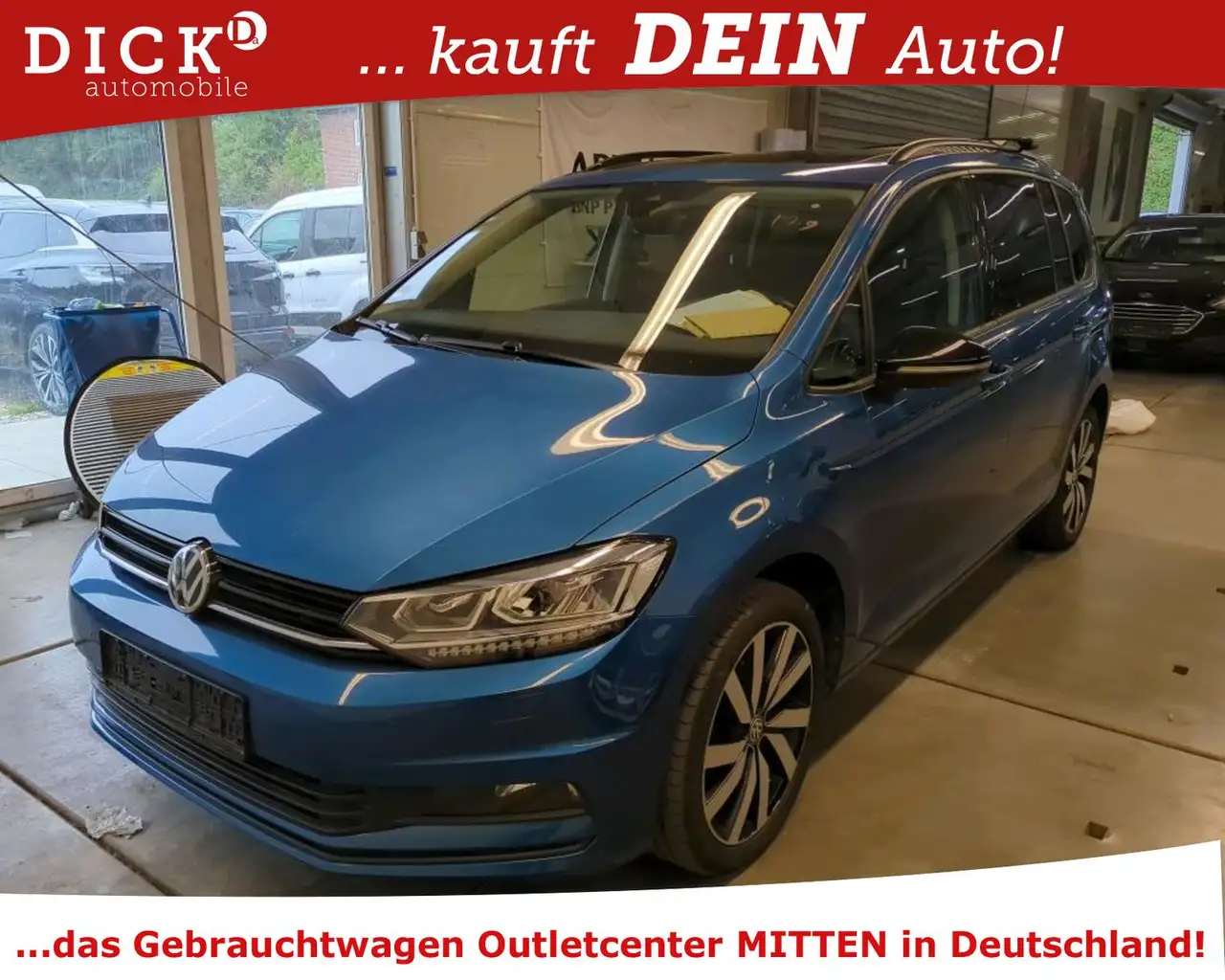 Touran1.5 TSI DSG LED/ACC/PANO/NAVI/DAB/AHK/8Fa