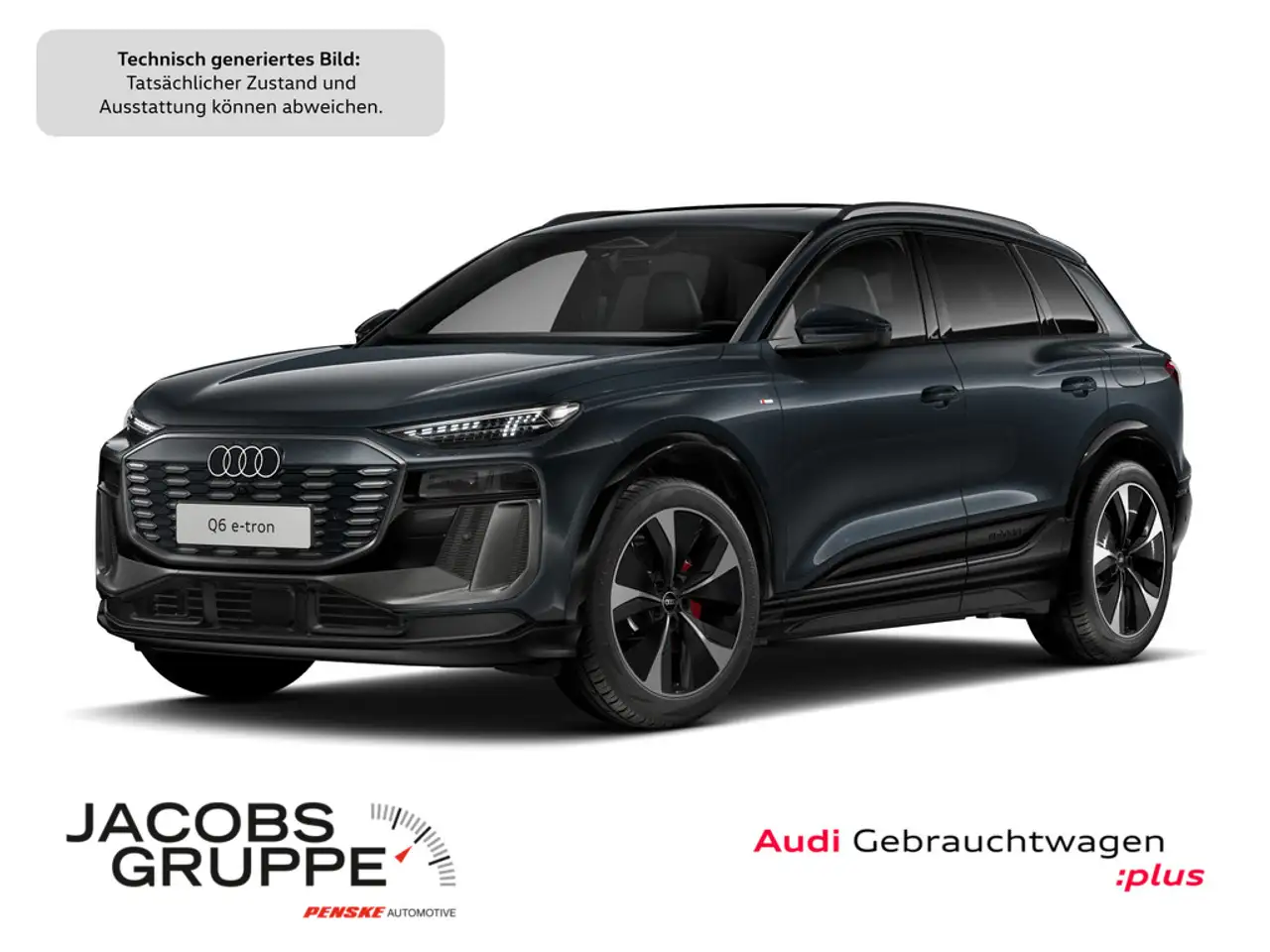 Q6 e-tron185kW S line Pano, LED, MMI Experie