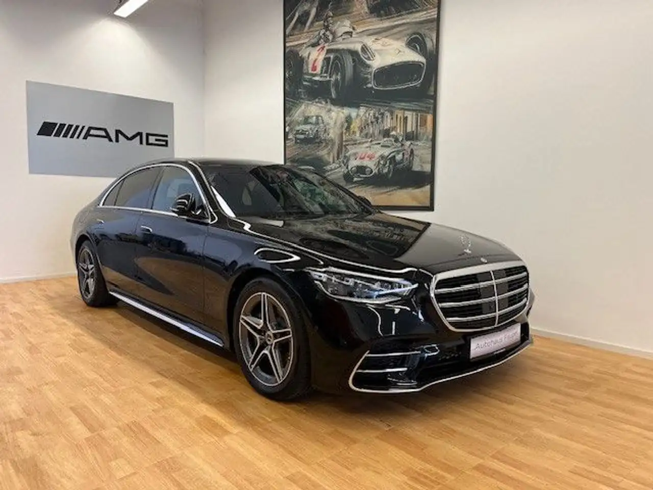 S 580e lang long AMG-Line Sound Pano Chauffeur