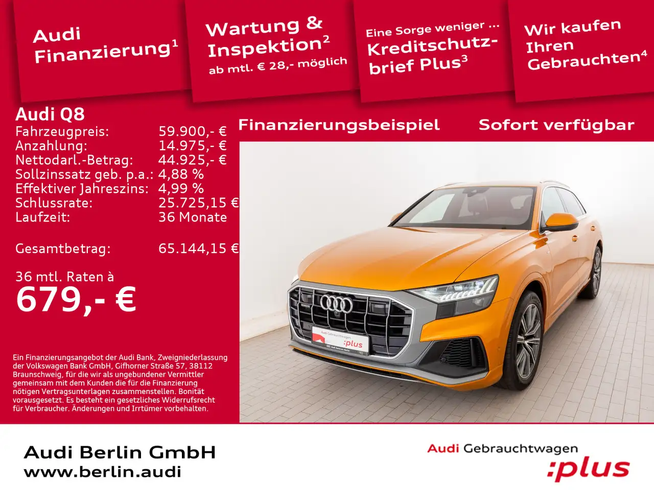 Q850 TDI qu.tiptr. VIRTUAL 360°K NAVI B&O