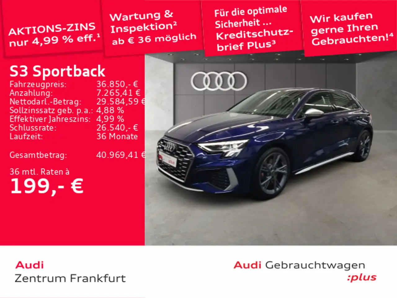 S3TFSI quattro S tronic LED Navi DAB