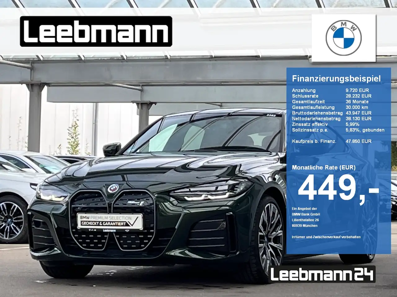 i4eDrive40 GC M-Sport-Pro M-Sitz/HK 2.J.GARANTIE