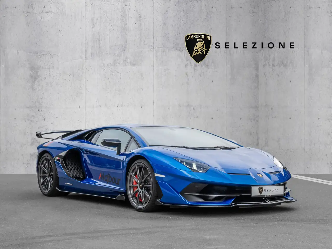 AventadorSVJ Coupe Blu Nethuns, Exterieur Carbon