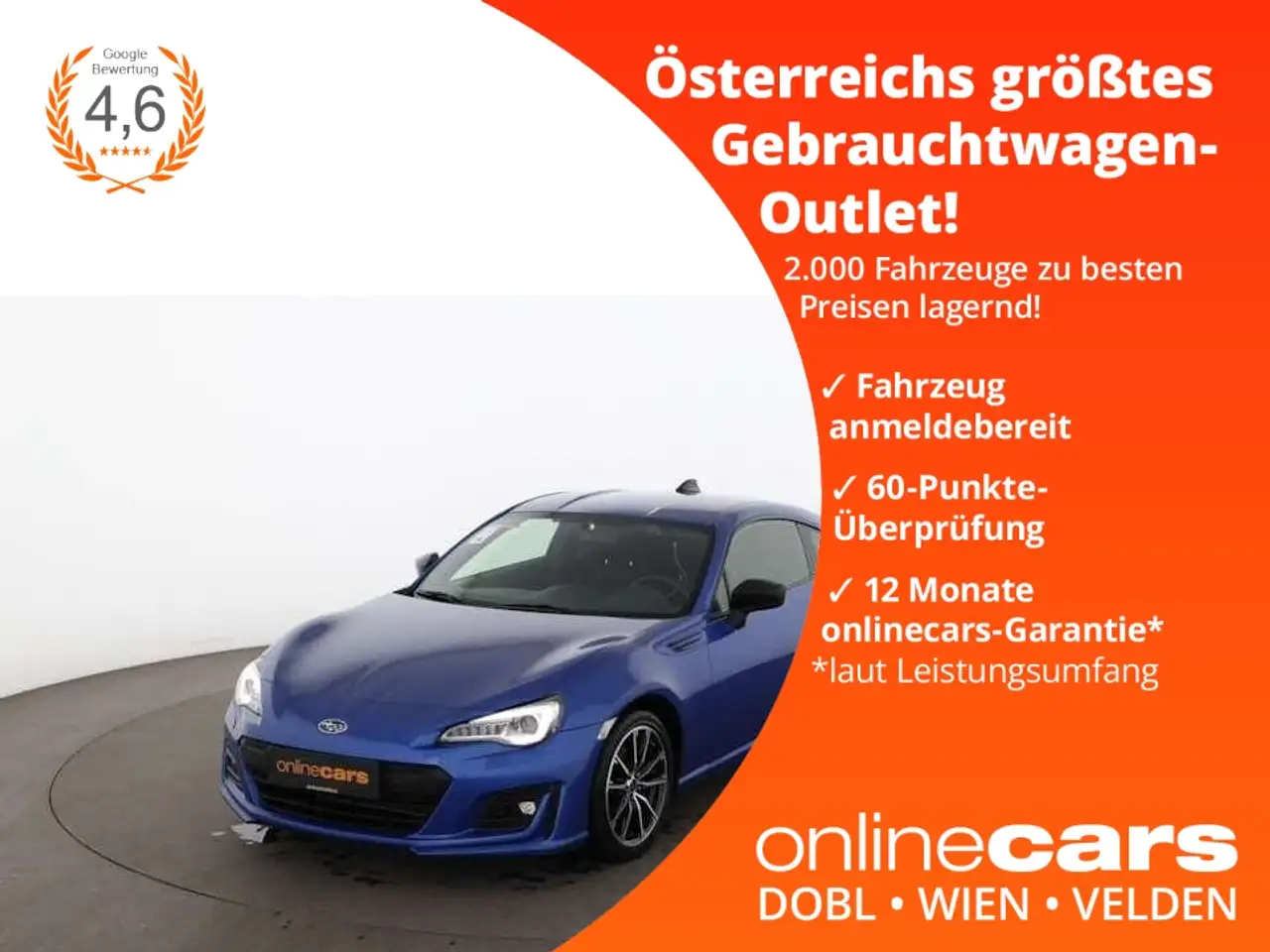 BRZ2.0i Sport LED SPORTSITZE NAVI TEMPOMAT