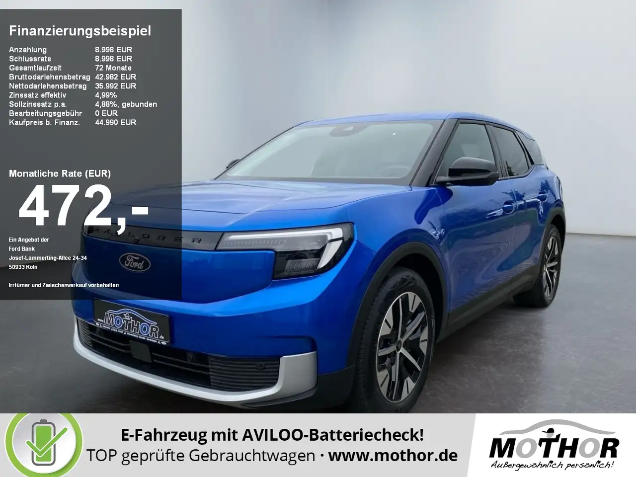 ExplorerRWD (Extended Range 77KWh) ACC PDC NAVI