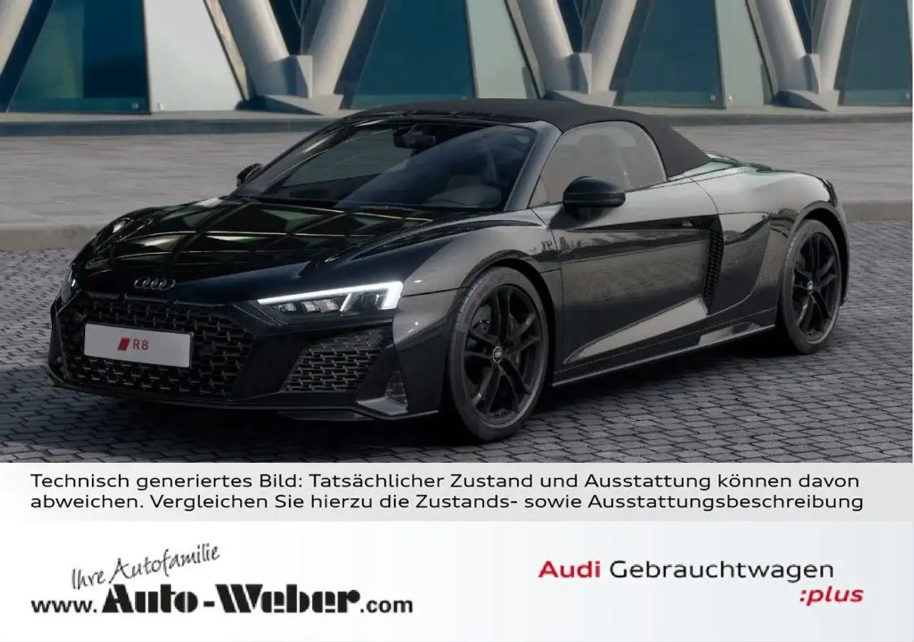 R8Spyder V10 5.2FSI RWD performance ALLBLACK