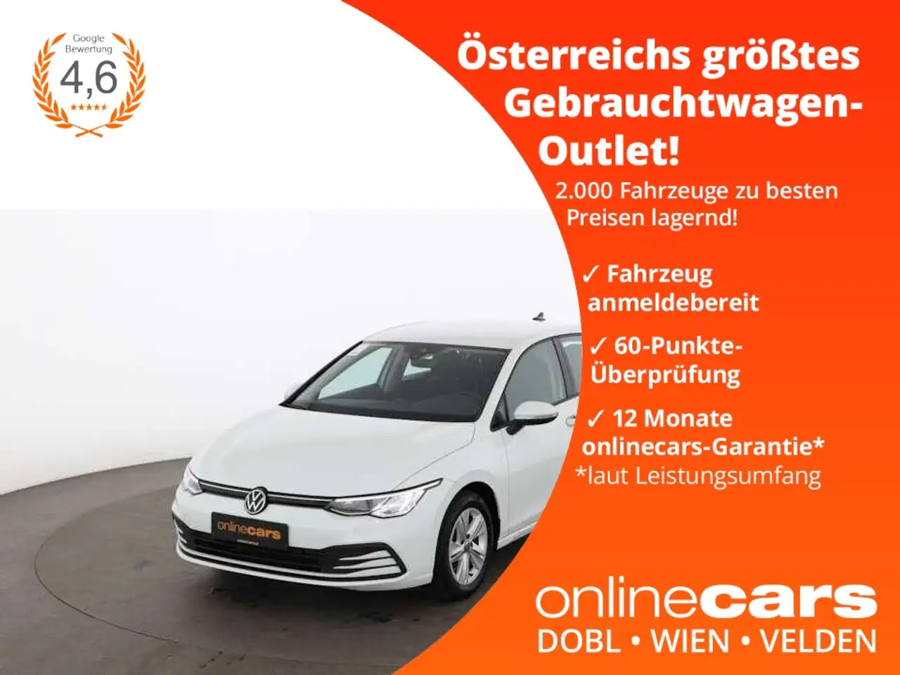 GolfVIII 2.0 TDI Life Aut LED RADAR NAVI SITZHZG