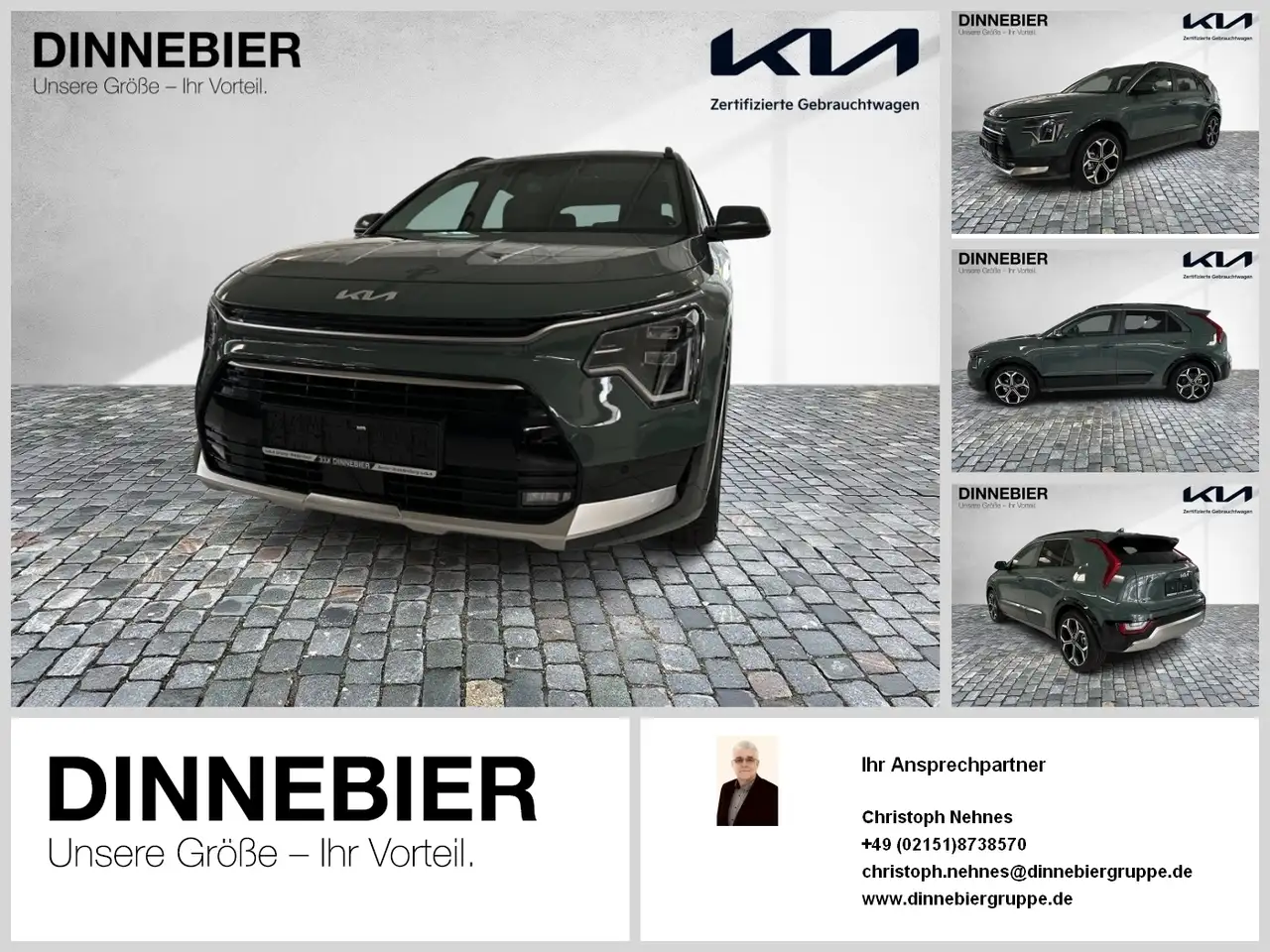 NiroSpirit 1.6 HEV LED+Navi+Kamera+Glasdach