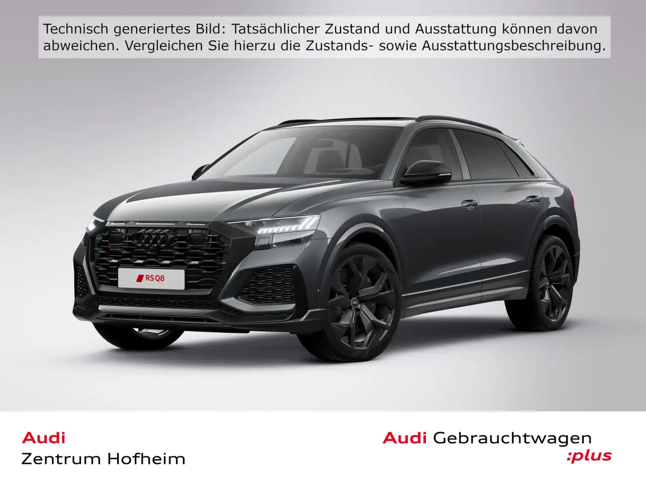 RS Q8*Keramik*305 km/h*Air*B&O*HUD*Pano*Standh*M