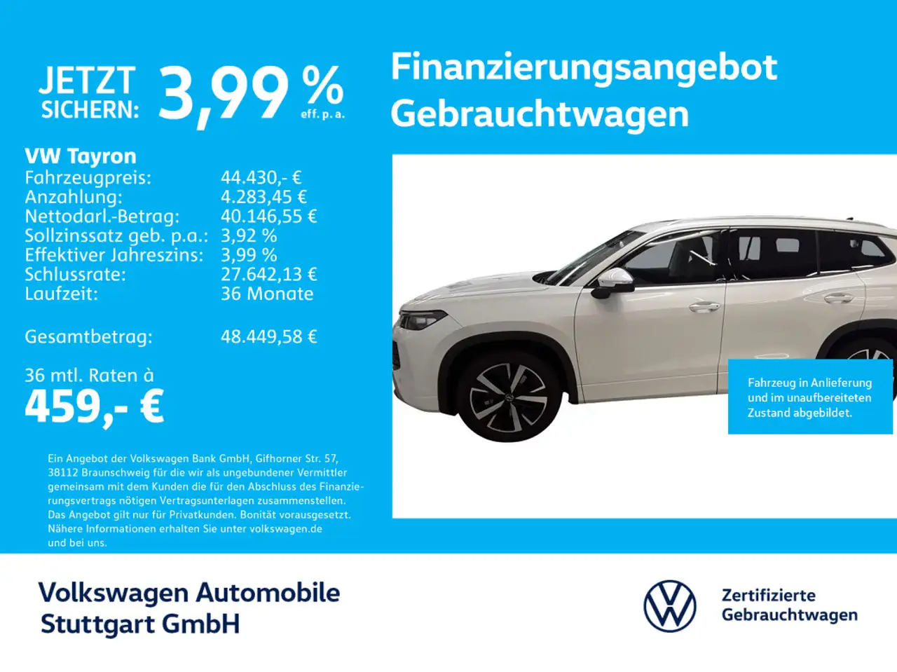 TayronLife 1.5 TSI DSG Navi Kamera Pano AHK ACC