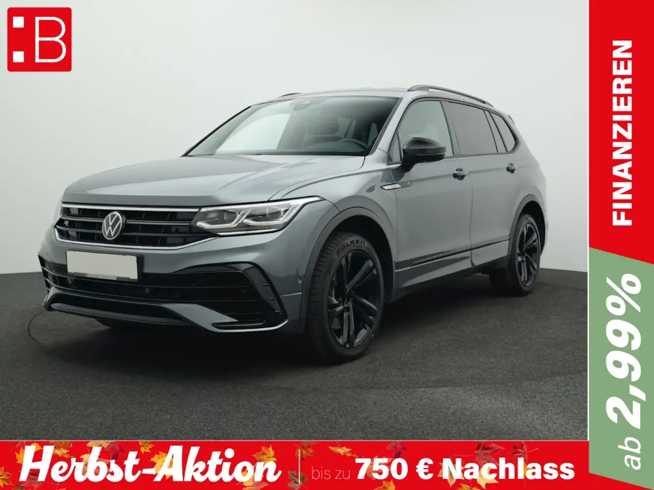 Tiguan Allspace2.0 TSI DSG 4Mo. R-LINE BLACK 7-SITZE AHK NAVI KAM