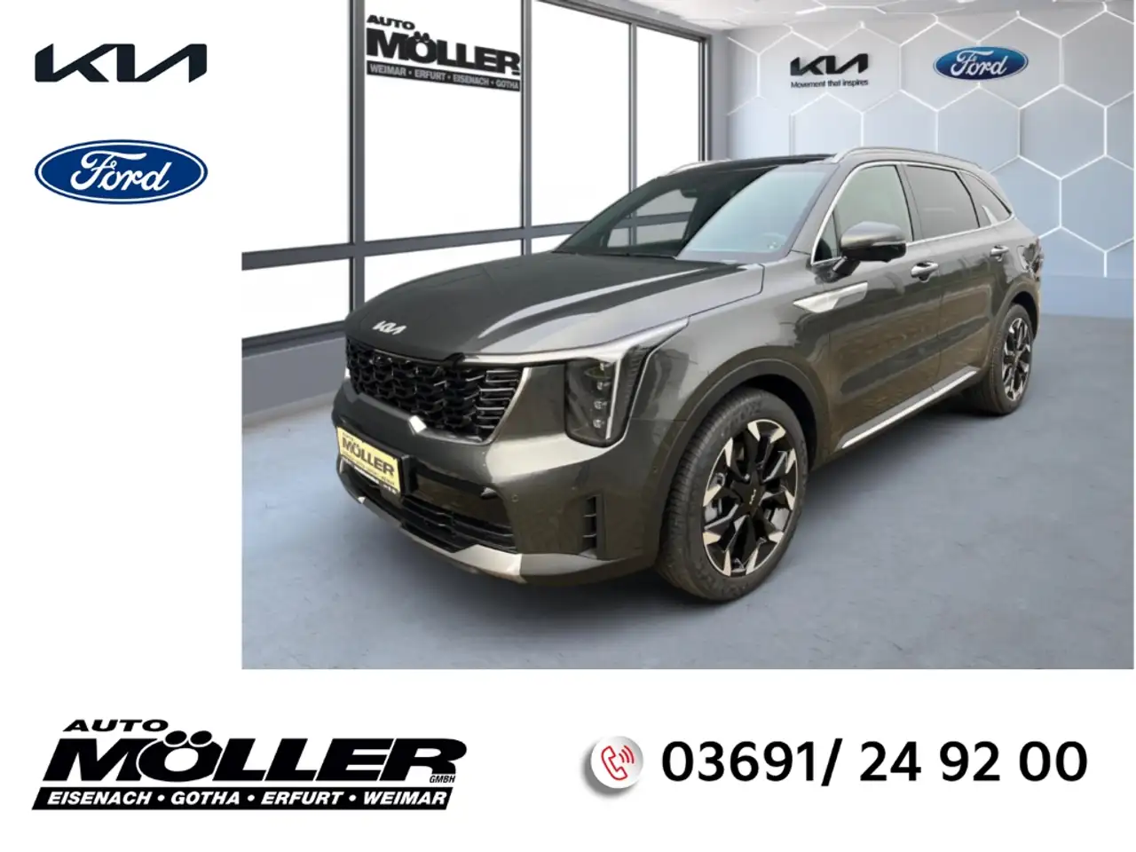 SorentoPE 2.2D Platinum AWD AHK Nappa Panorama-Glasdach P