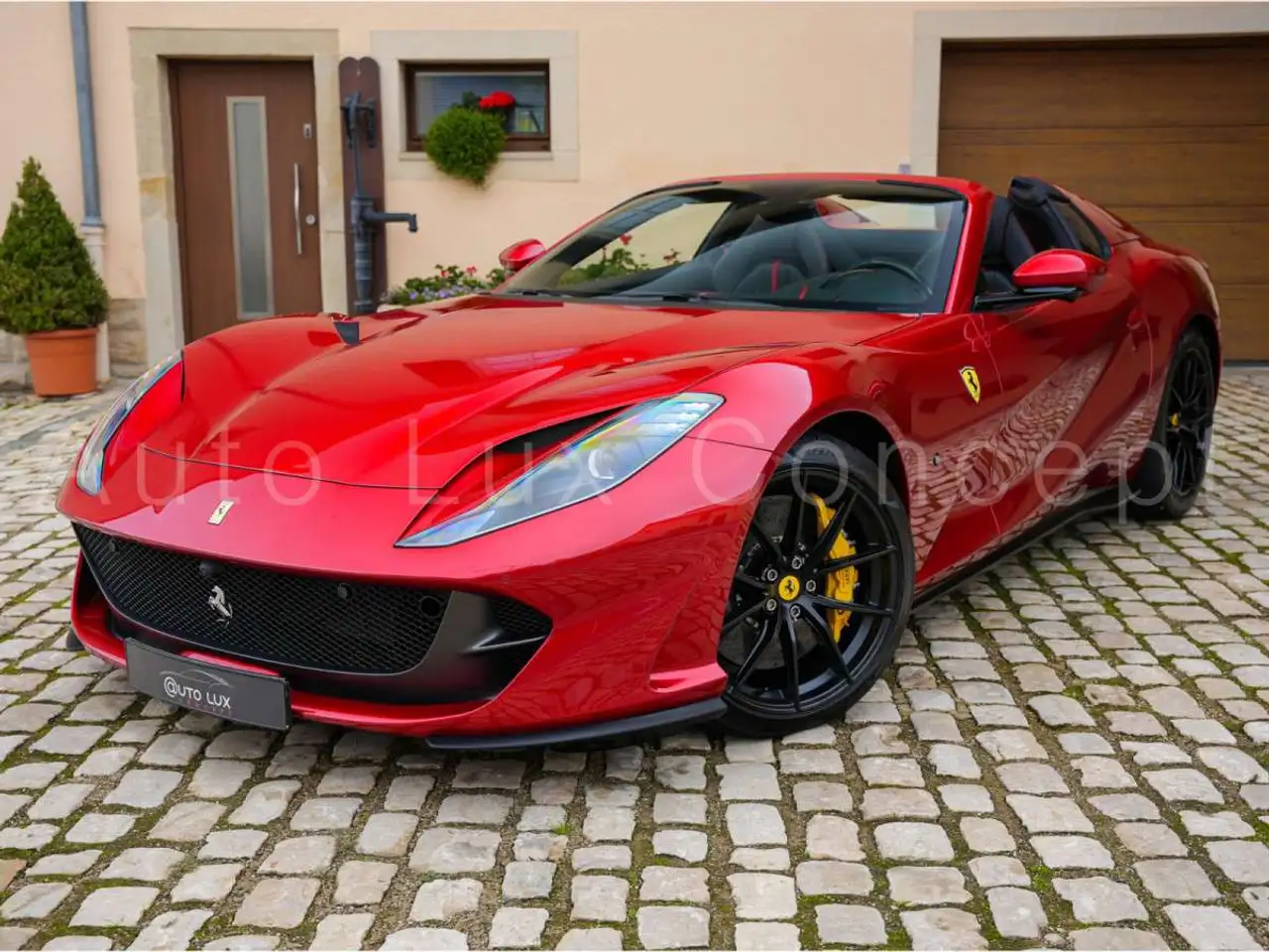 812GTS ROSSO MAGMA/EXTENDED WARRANTY/360/PASS. DISPL