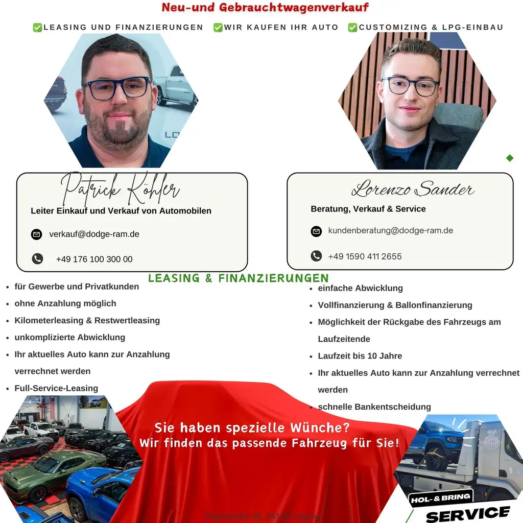 RAM5,7l SLT,Bügel,LPG,Höherlegung,