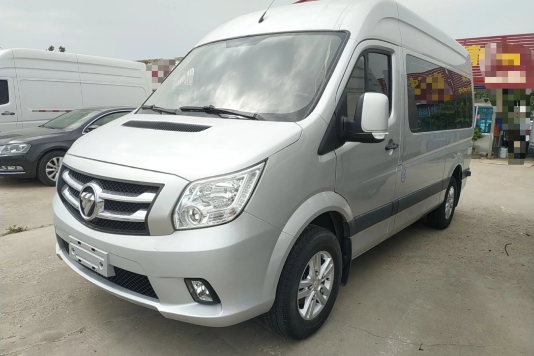 Foton Tuano 2022 2.0T small passenger Deluxe Edition 2.0T manual long axle mid-top rear single tire 9 seats