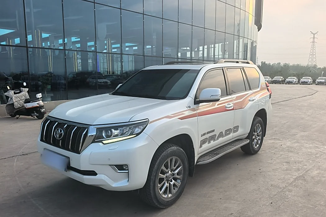 Toyota Prado 2018 3.5L automatic TX-L rear-mounted spare tire