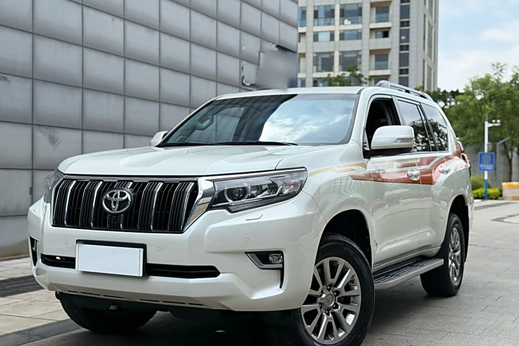 Toyota Prado 2018 3.5L automatic TX-L rear-mounted spare tire