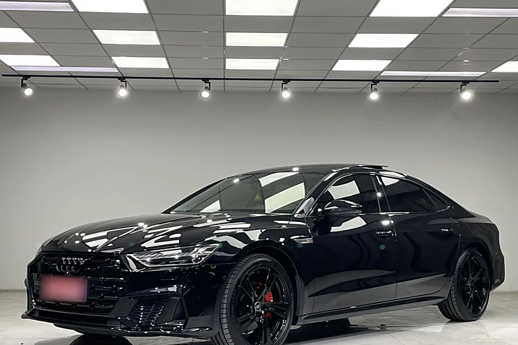 Audi A7L 2024 45TFSI quattro S-line see far-shaped Yao black suit