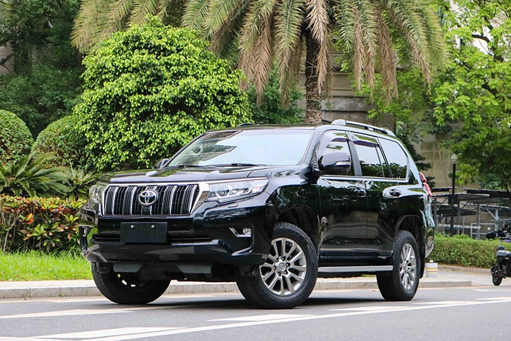 Toyota Prado 2018 3.5L automatic TX-L rear-mounted spare tire