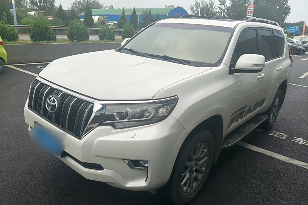 Toyota Prado 2018 3.5L automatic TX-L NAVI rear-mounted spare tire