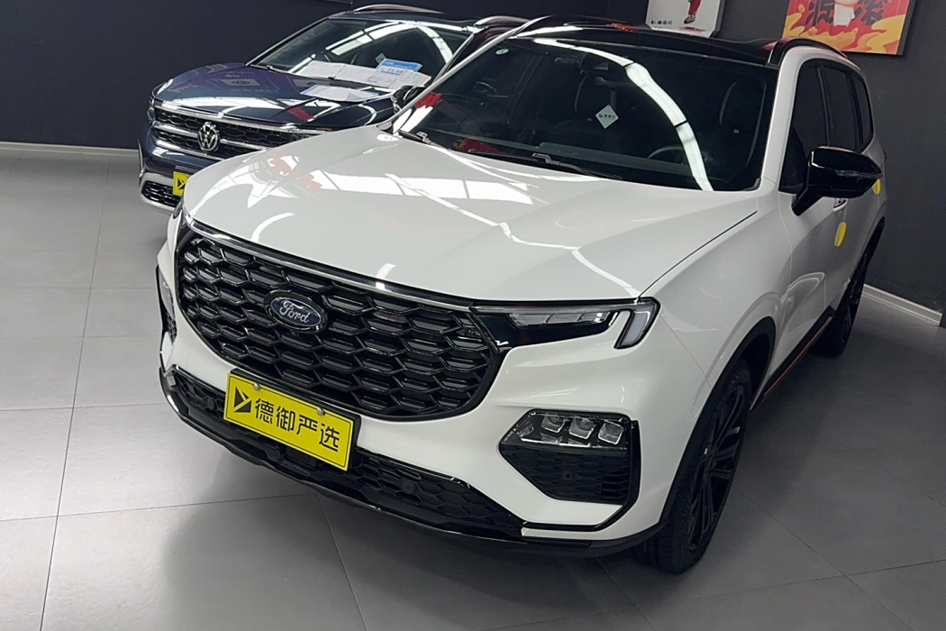 Ford Lingyu 2023 EcoBoost 225 Black Yao Tilt Orange Version Premium Collar Type 7 Seats (2/2/3)