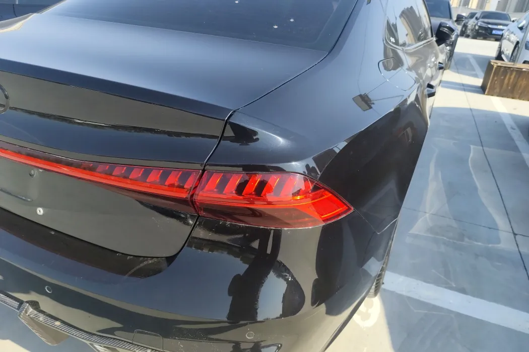 Audi A7L 2022 model 45 TFSI quattro S-line Black Samurai Edition