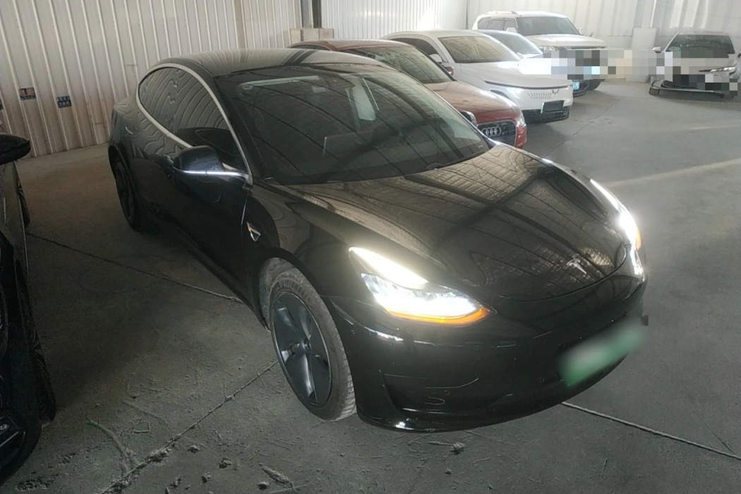 Tesla Model 3 2020 facelift standard battery life rear drive upgraded version